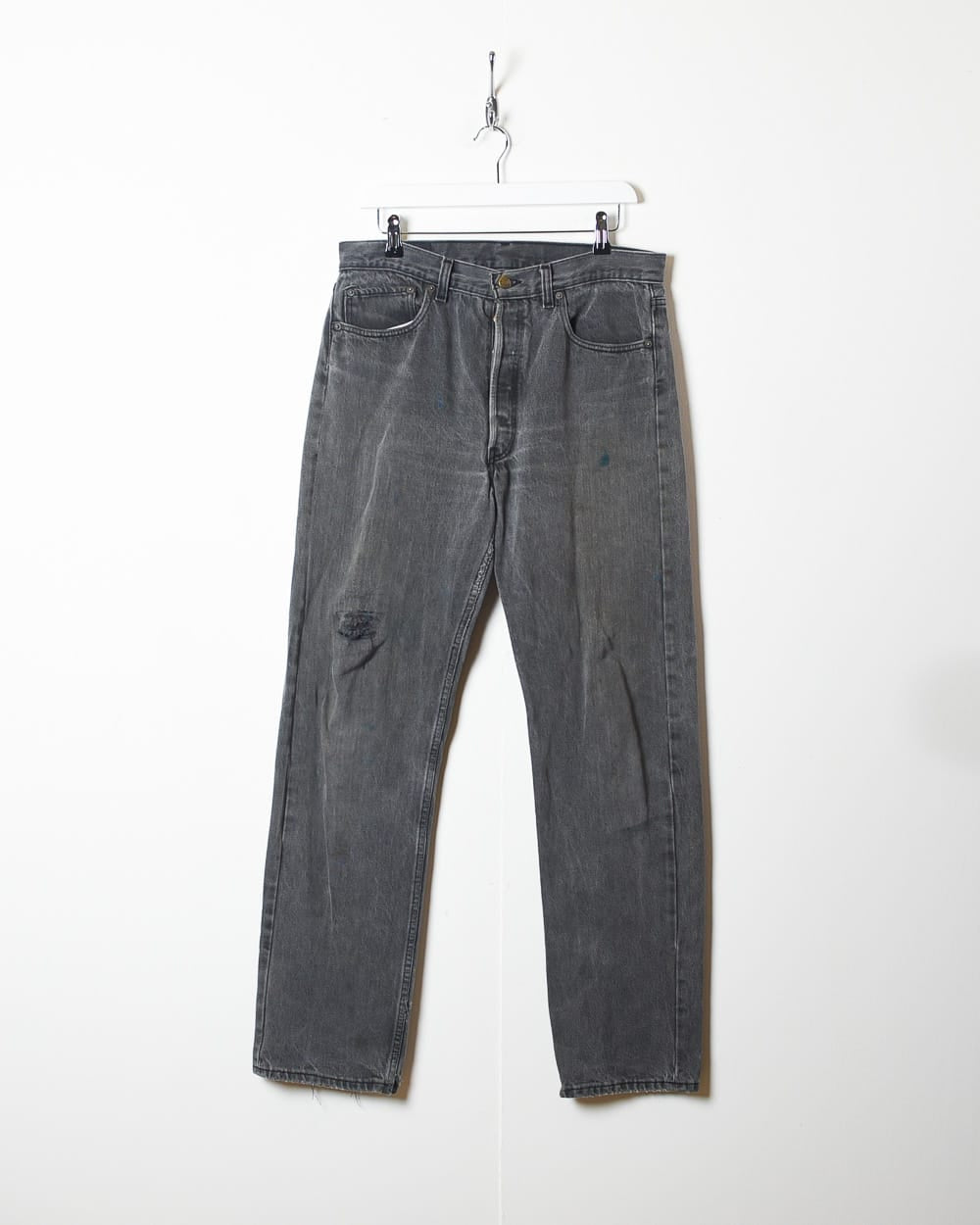 Grey Levi's USA 501 Jeans - W32 L32