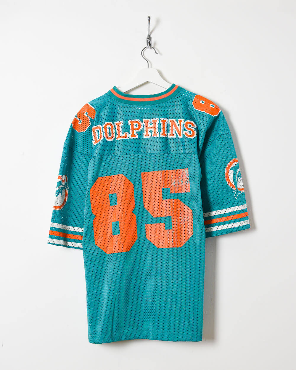 Blue Miami Dolphins Sports Fan 85 NFL Jersey - Large