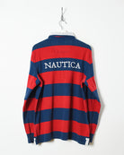Red Nautica Rugby Shirt - Large