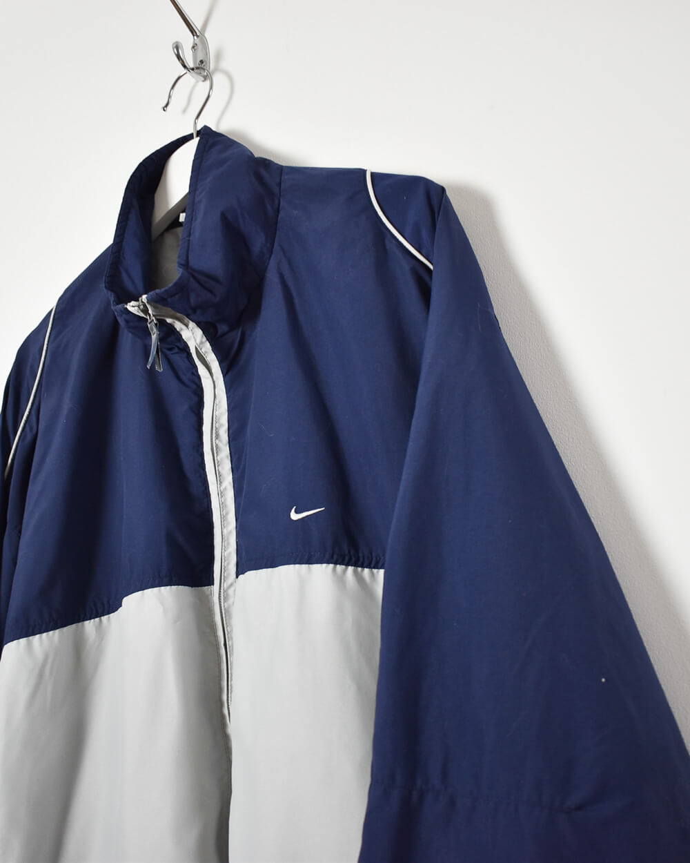Navy Nike Windbreaker Jacket - X-Large