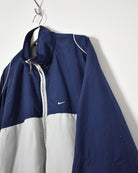 Navy Nike Windbreaker Jacket - X-Large