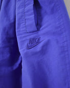 Purple Nike Tracksuit Bottoms - W34 L31