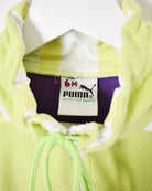 Green Puma 1/4 Zip Sweatshirt - Medium
