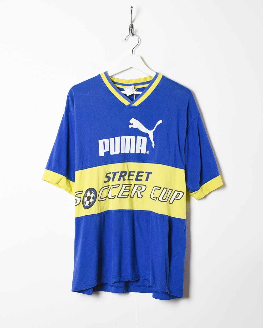 Blue Puma Street Soccer Cup T-Shirt - Large