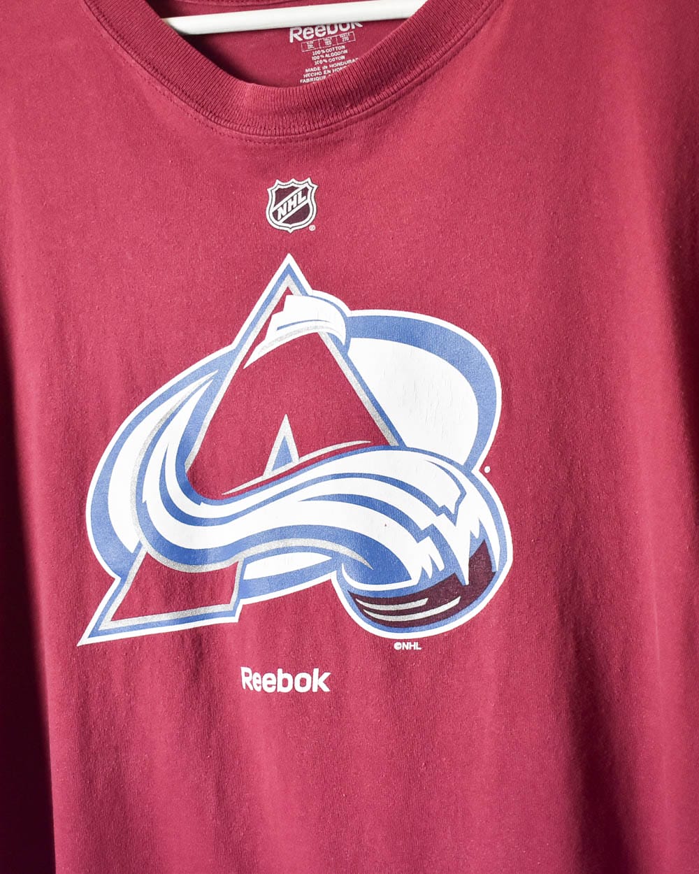Maroon Reebok NHL Colorado Avalanche T-Shirt - XX-Large