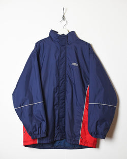 Vintage 00s Navy Umbro Coat - Large Nylon– Domno Vintage