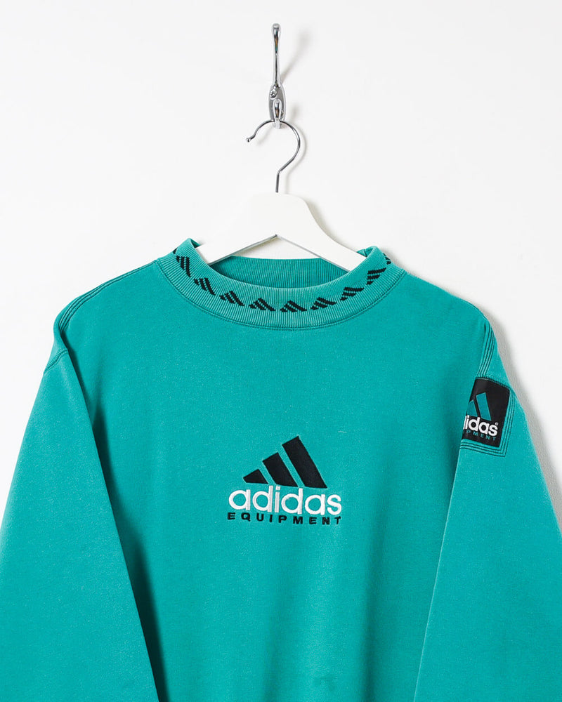 Blue Adidas Equipment Sweatshirt - Small