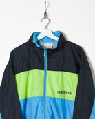 Blue Adidas Windbreaker Jacket - Large