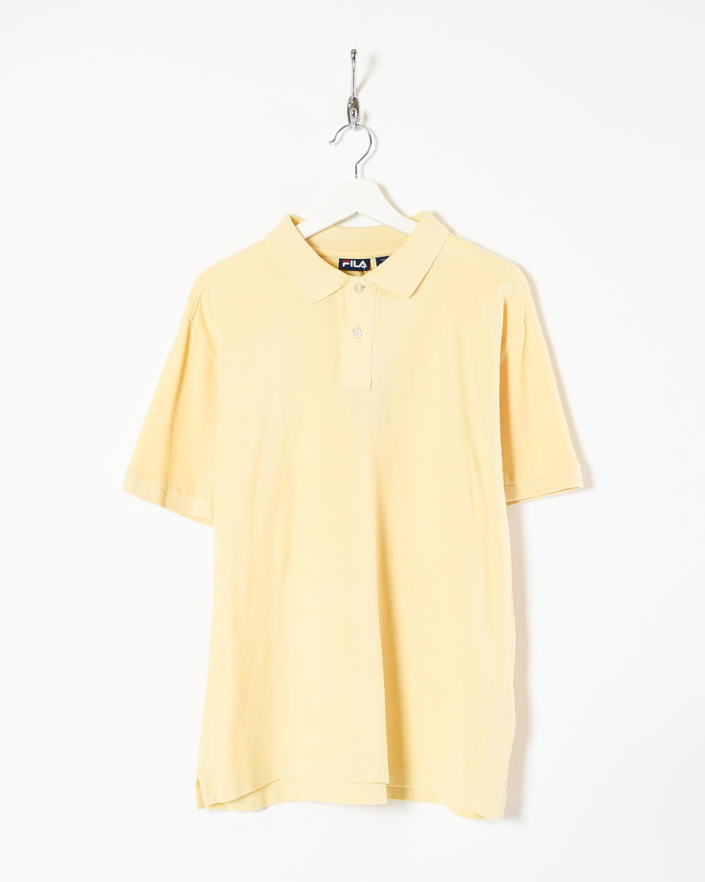 Yellow Fila Polo Shirt - Medium