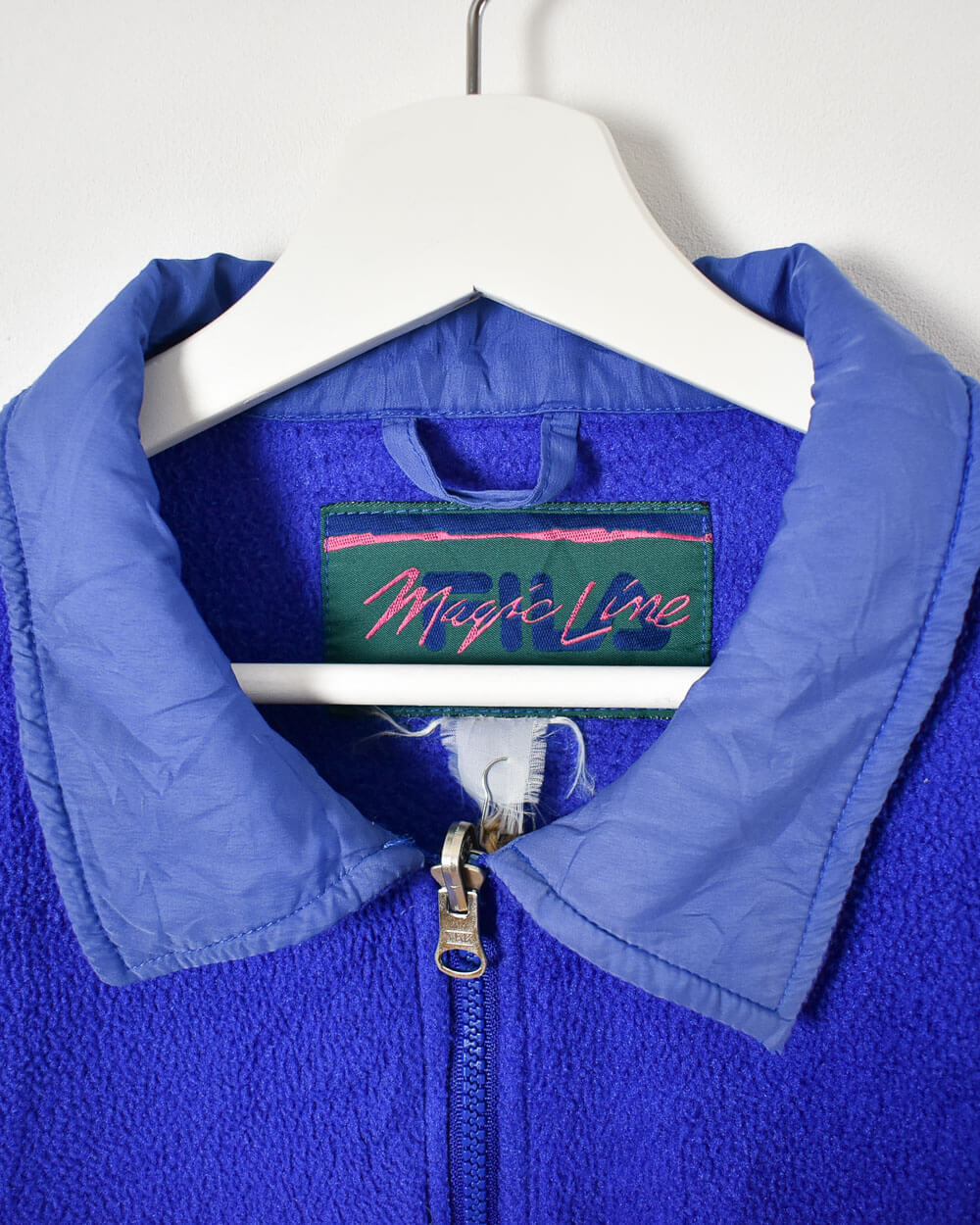 Blue Fila Magic Line Zip-Through Fleece - Large