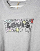 Stone Levi's Flower T-Shirt - Large