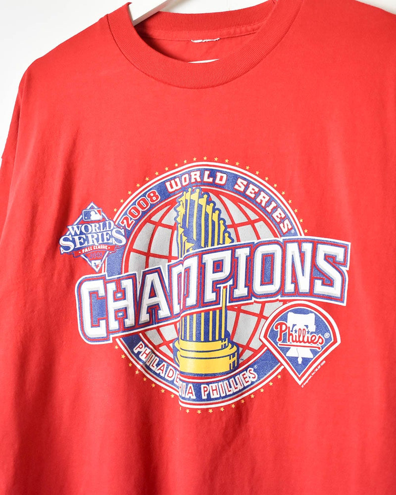 Philadelphia Phillies 08 World Series Champions Long Sleeves T