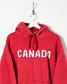 Red Nike Canada Basketball Hoodie - Large