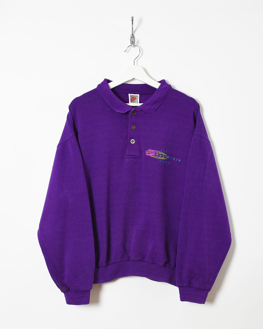 Purple Nike One Bowerman Drive Sweatshirt - Medium
