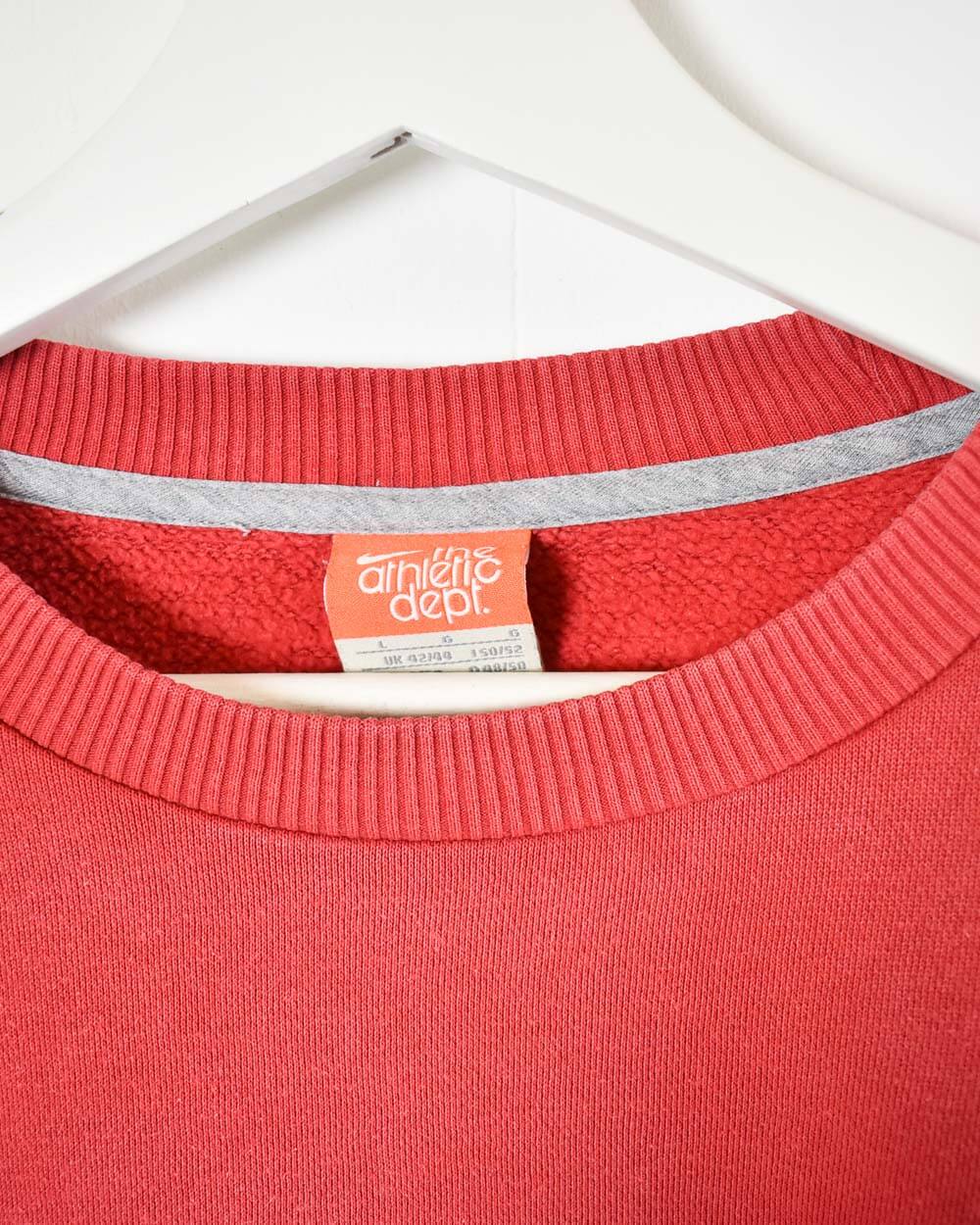 Red Nike Sweatshirt - Large