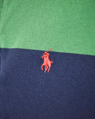 Green Polo Ralph Lauren Rugby Shirt - Small