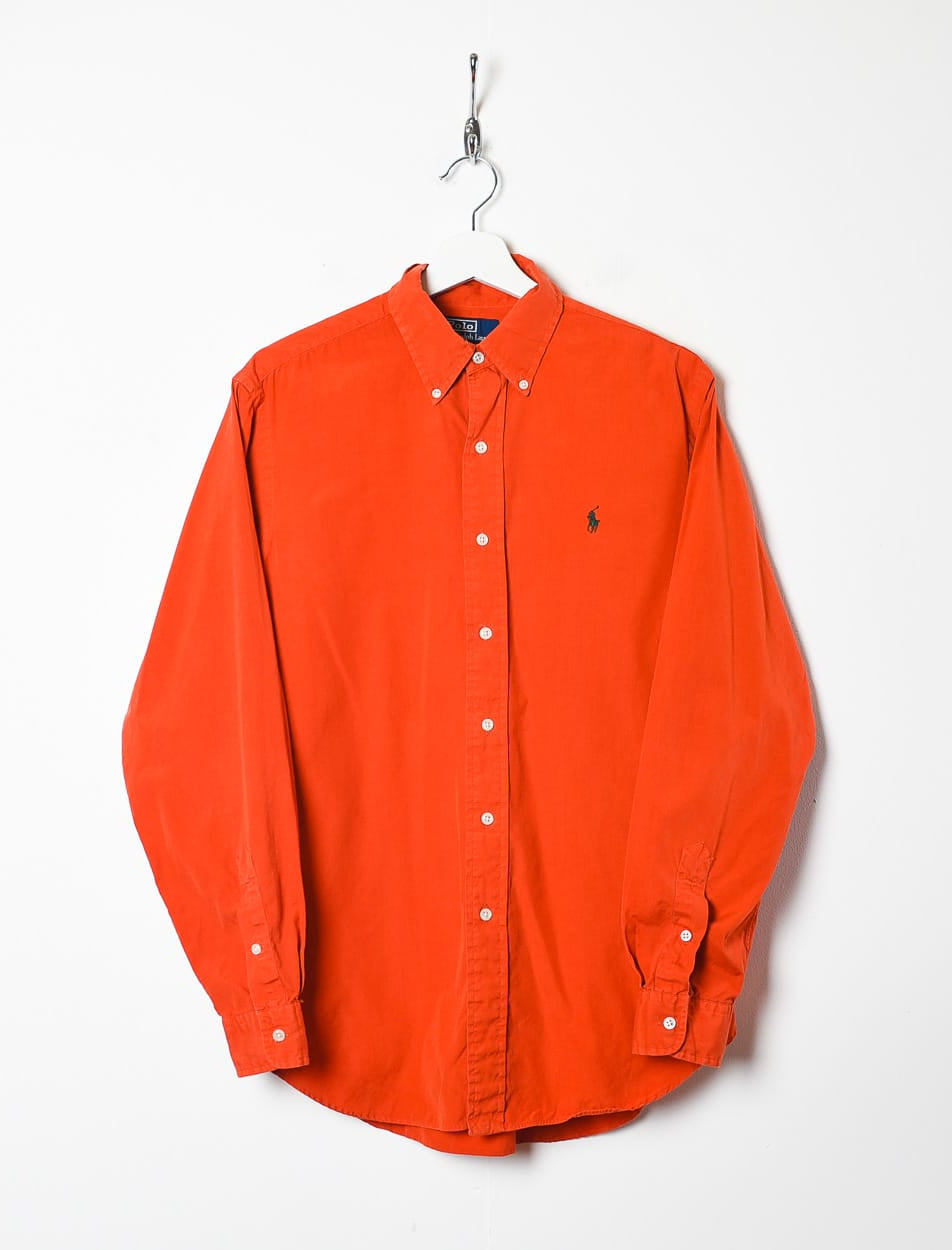 Orange Polo Ralph Lauren Shirt - Medium