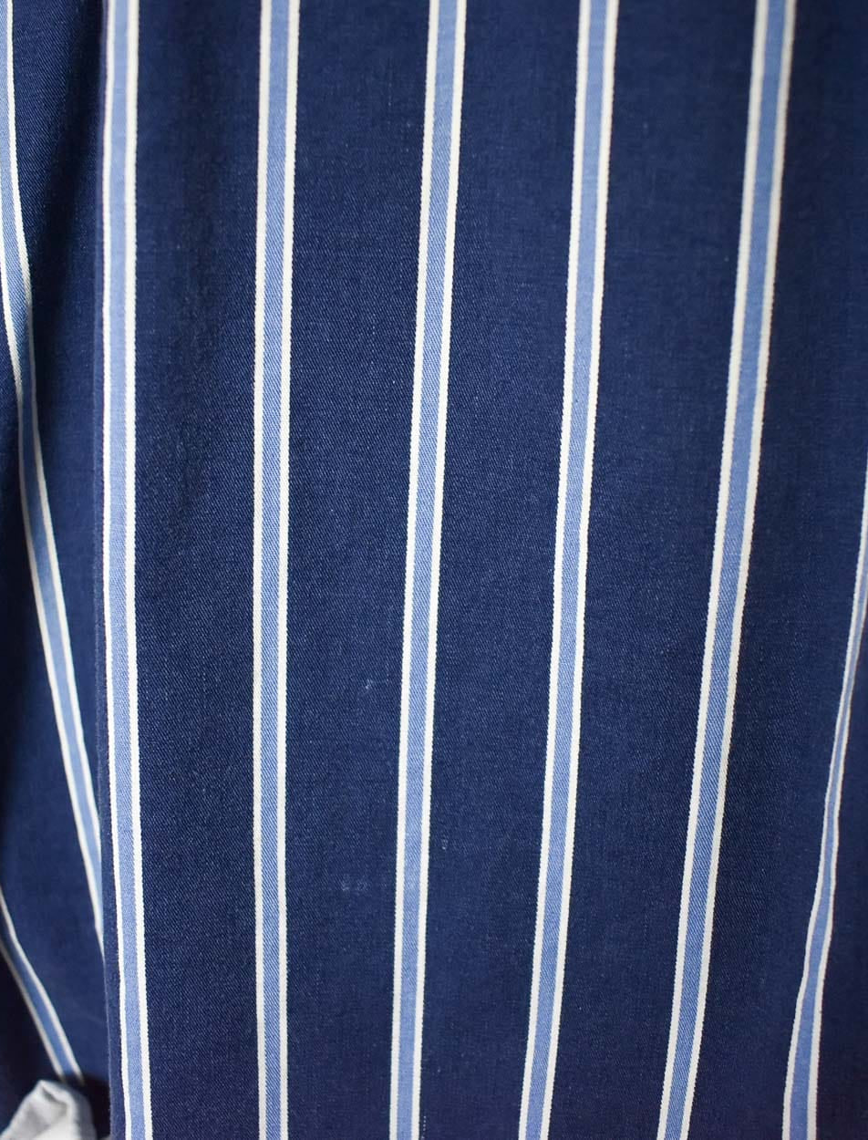 Navy Polo Ralph Lauren Striped Shirt - X-Large