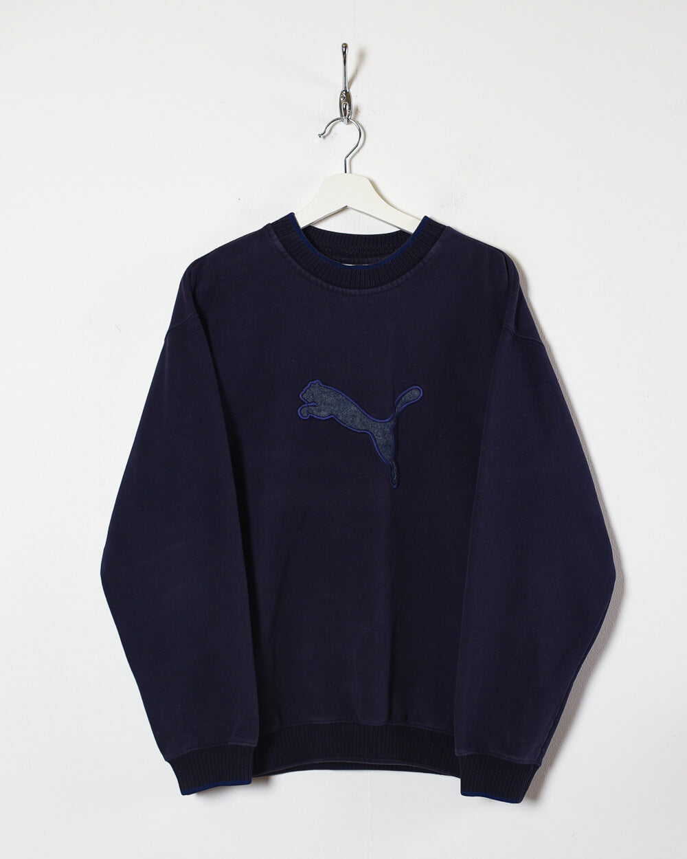 Navy Puma Sweatshirt - Medium