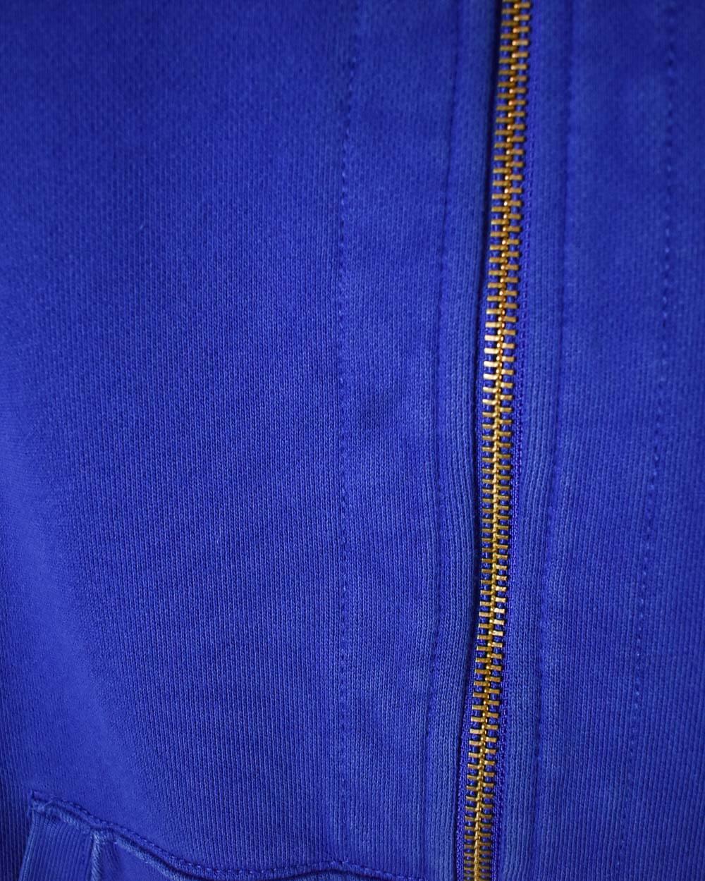 Blue Ralph Lauren Zip-Through Hoodie - Large