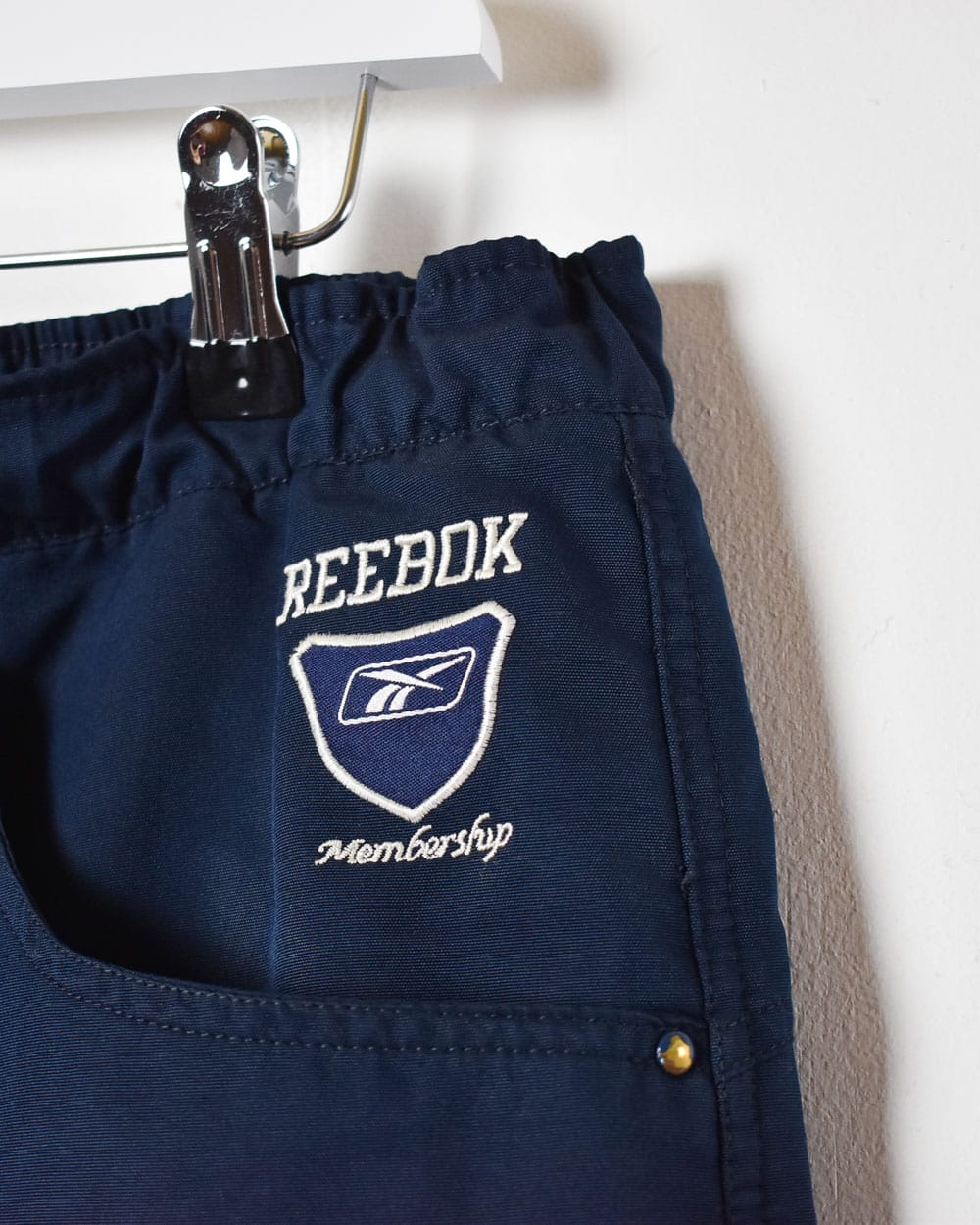 Navy Reebok Membership Shorts - Medium
