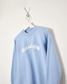 Blue Reebok Women's Sweatshirt - Large