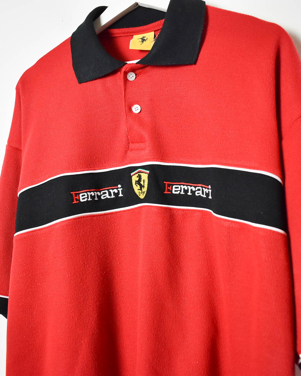 Red Scudaria Ferrari Polo Shirt - X-Large