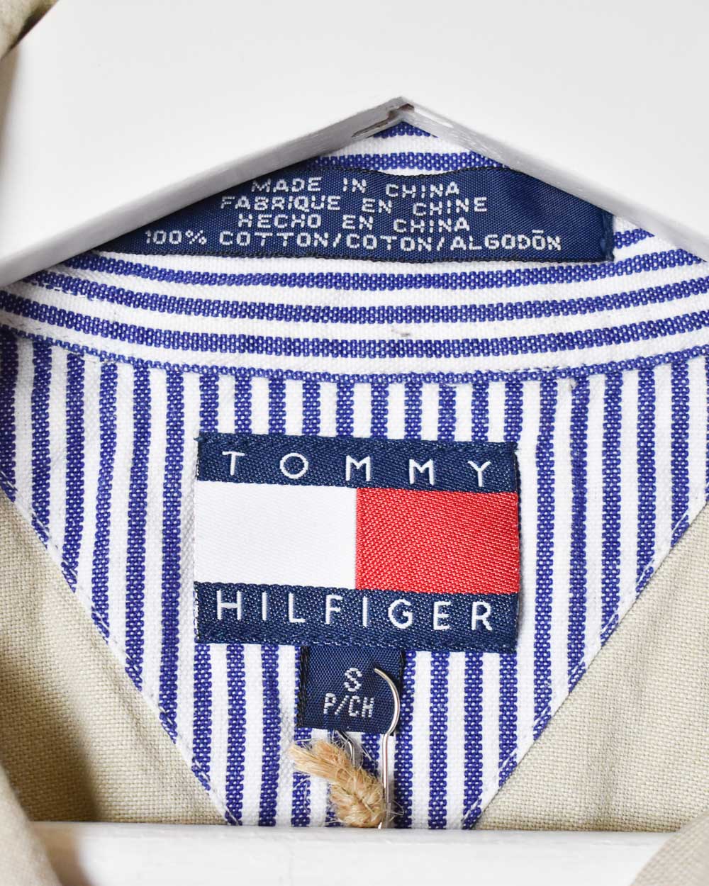Neutral Tommy Hilfiger Shirt - Small