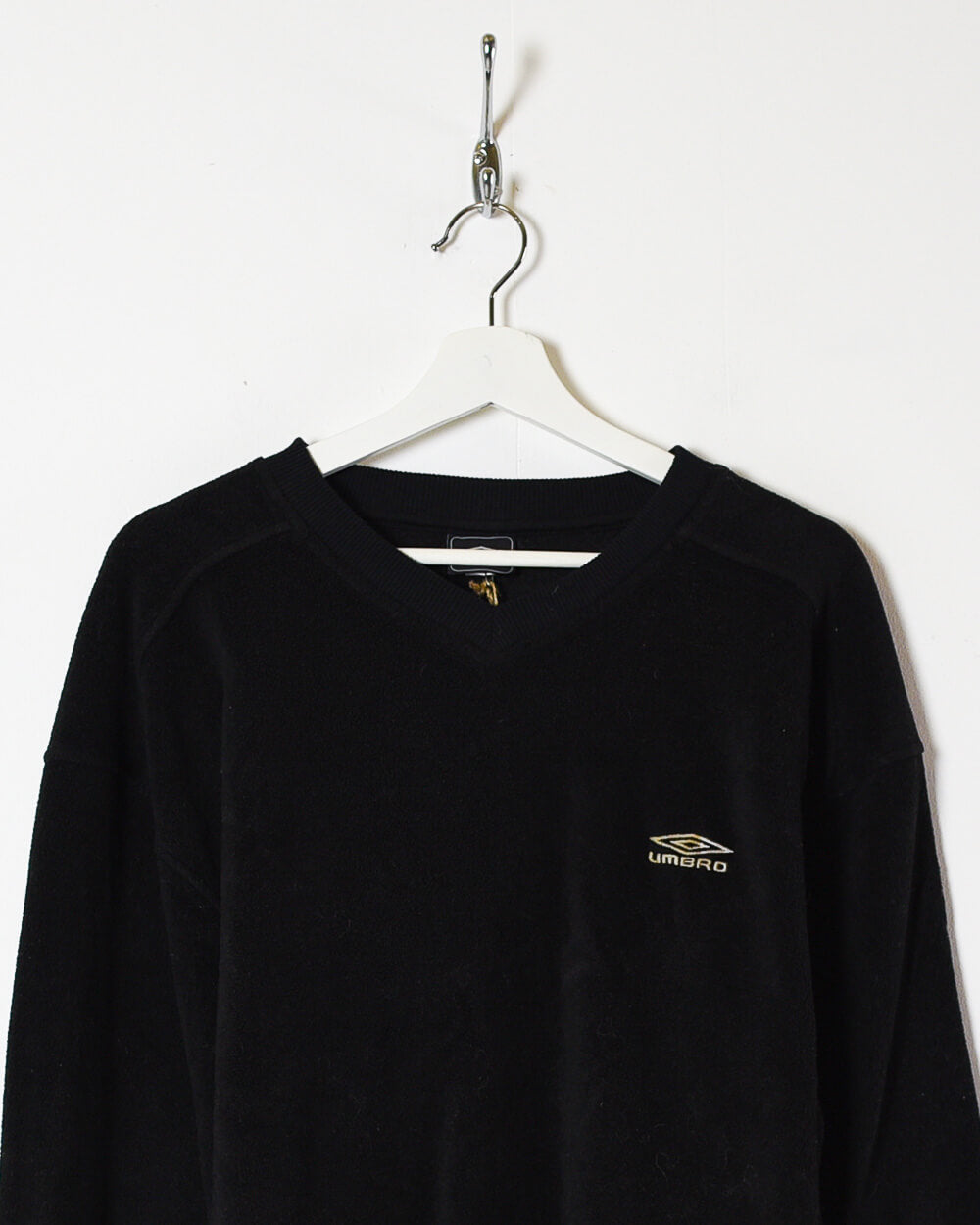 Black Umbro Pullover Fleece - X-Large