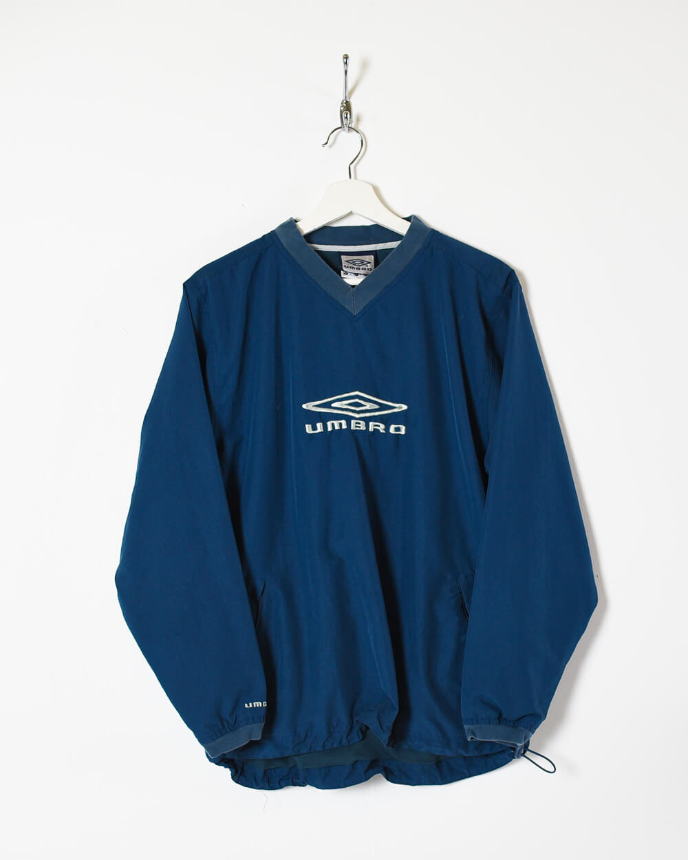 Blue Umbro Pullover Windbreaker Jacket - Small
