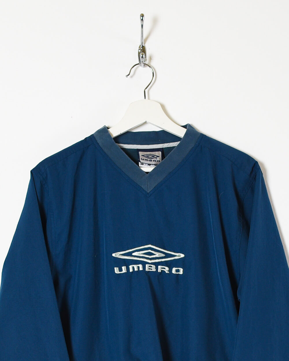 Blue Umbro Pullover Windbreaker Jacket - Small