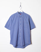 Blue Tommy Hilfiger Checked Shirt - Large