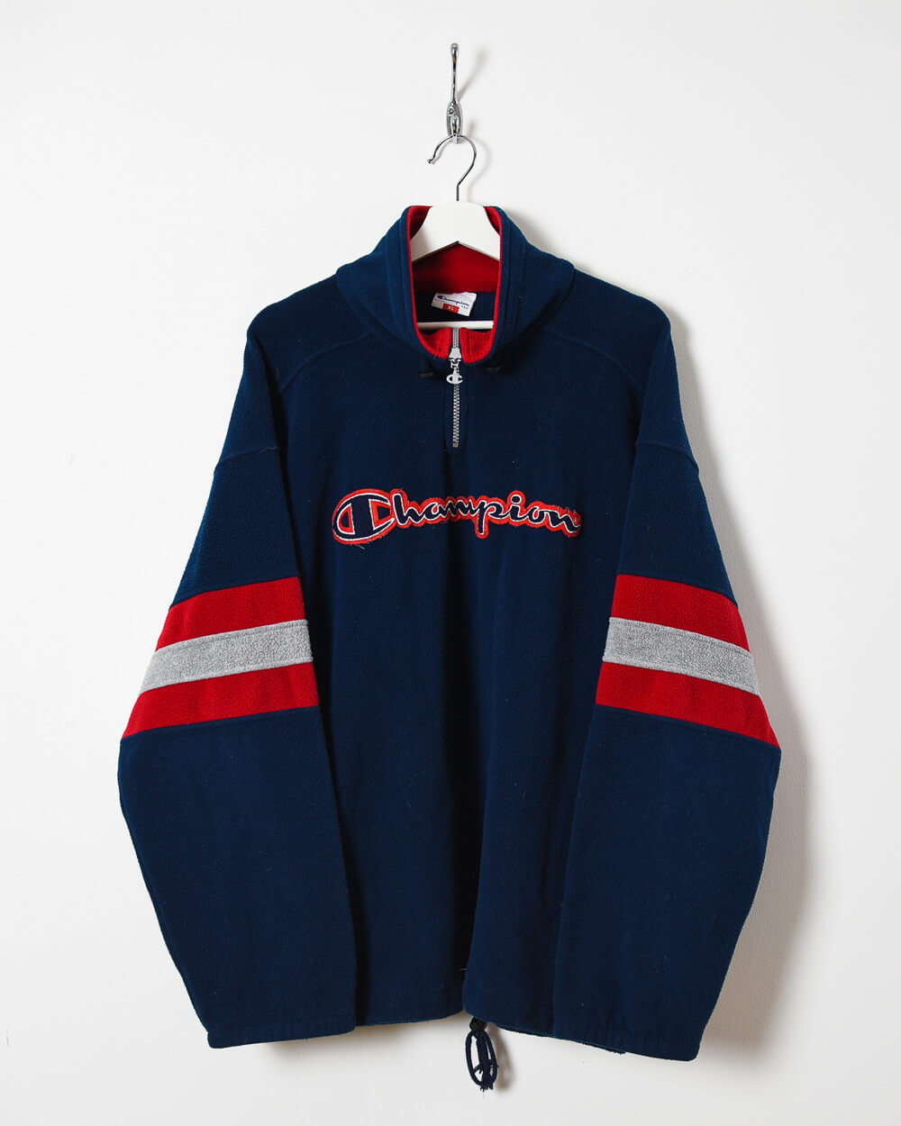 Colour block fleece sweatshirt by online champion