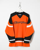 Orange Champion Sweatshirt - Large