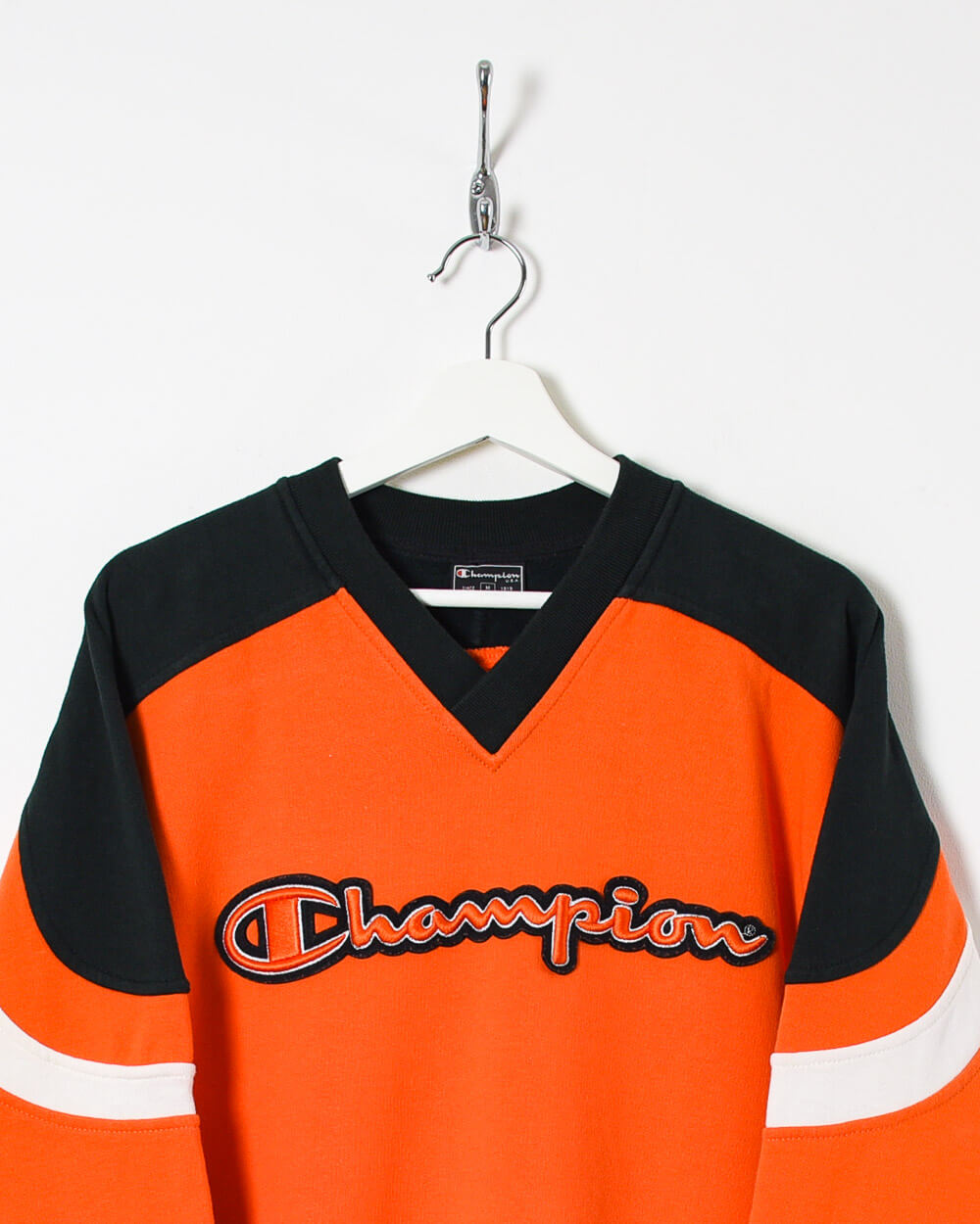 Orange Champion Sweatshirt - Large