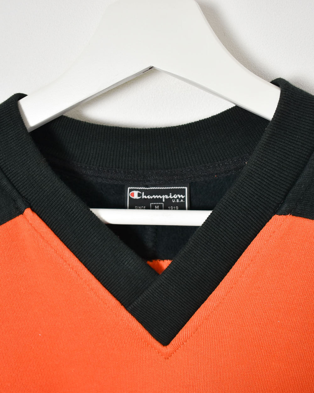 Orange Champion Sweatshirt - Large