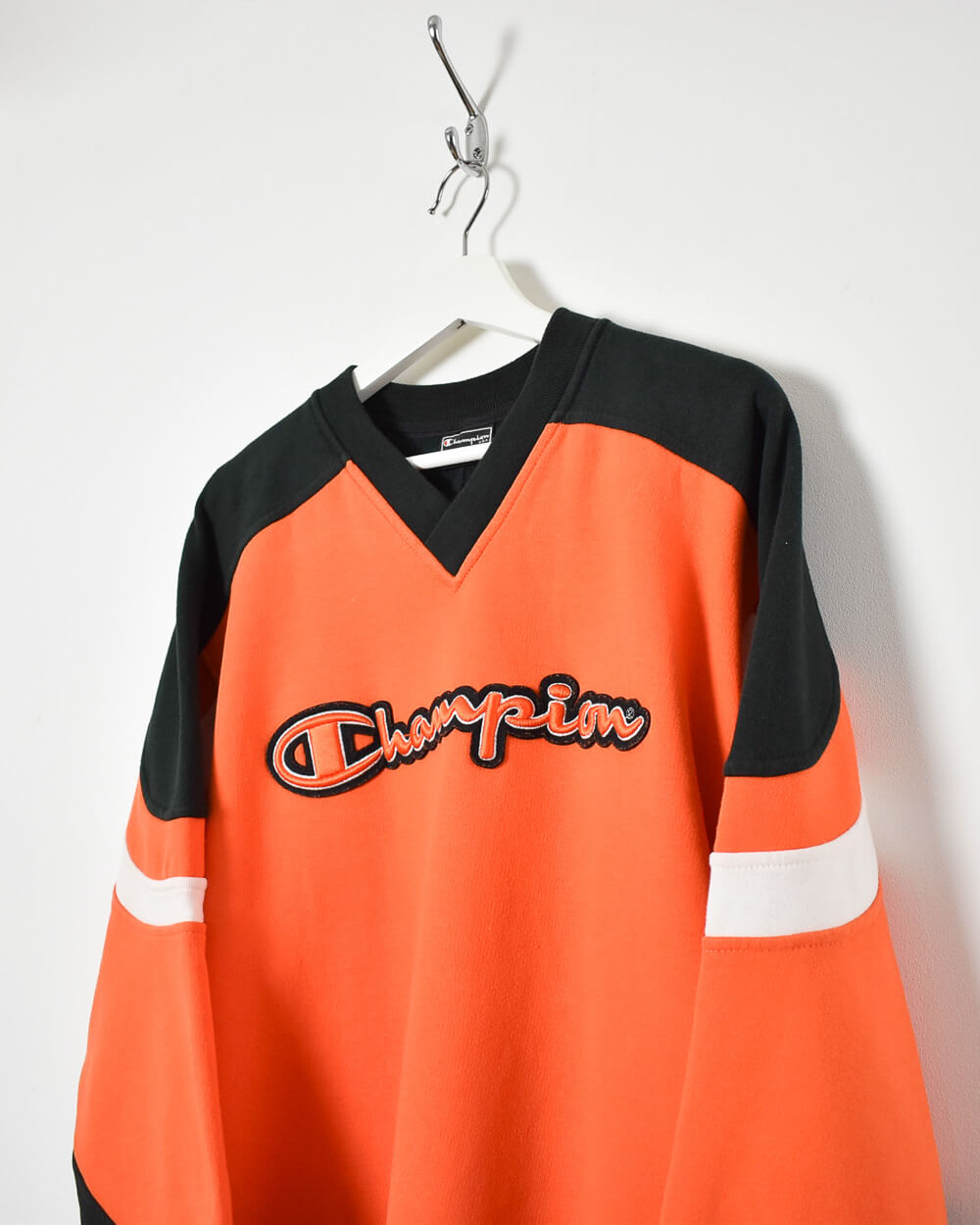 Orange Champion Sweatshirt - Large