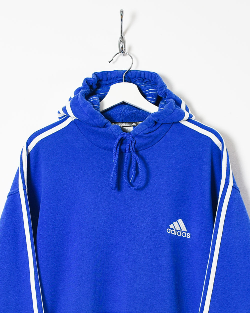Blue Adidas Hoodie - X-Large