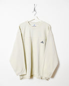 Neutral Adidas Sweatshirt - X-Large