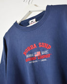 Navy Bubba Gump Shrimp Company Sweatshirt - X-Large