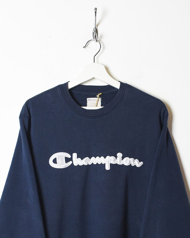 Navy Champion Sweatshirt - Medium
