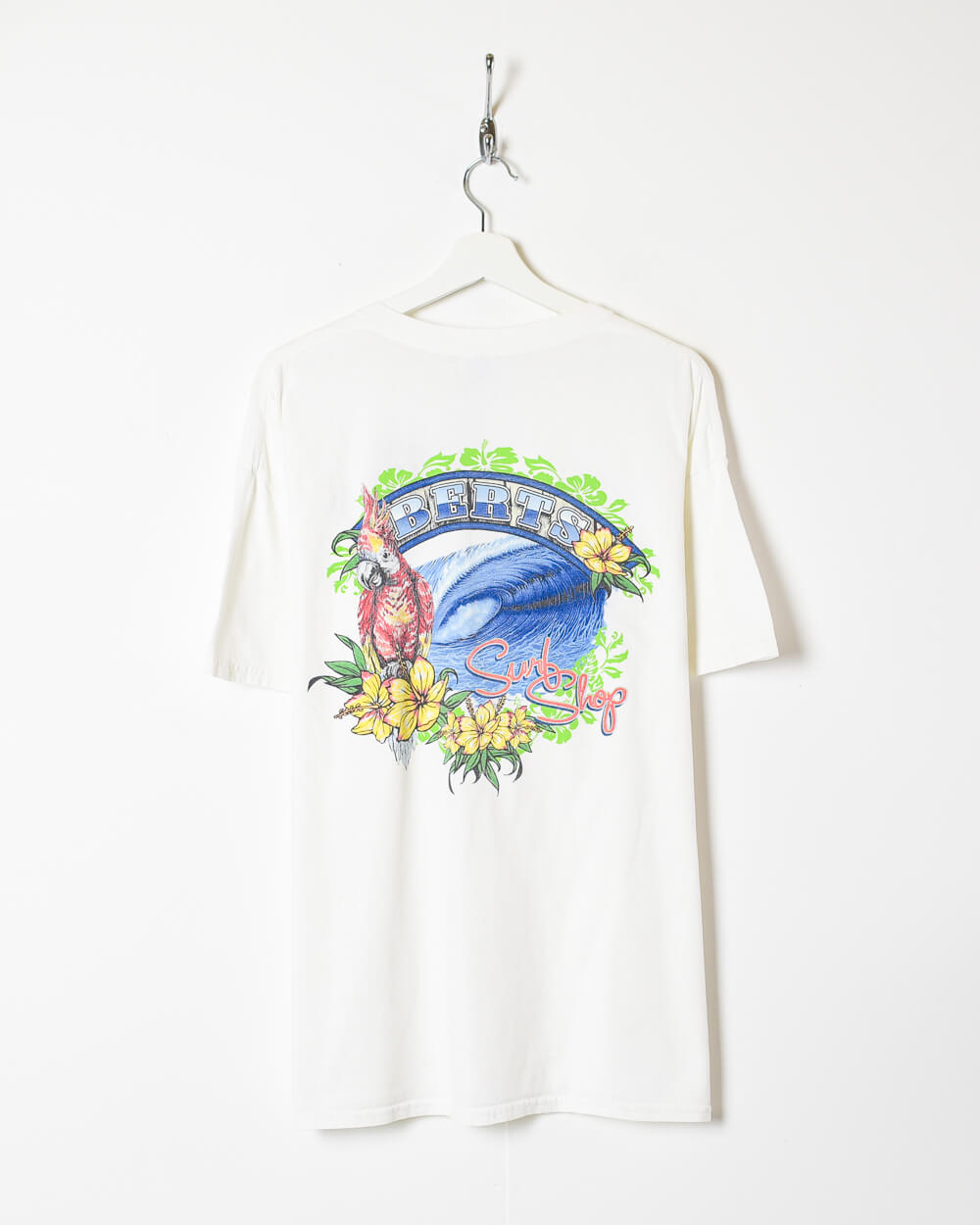 White Berts Surf Shop T-Shirt - X-Large