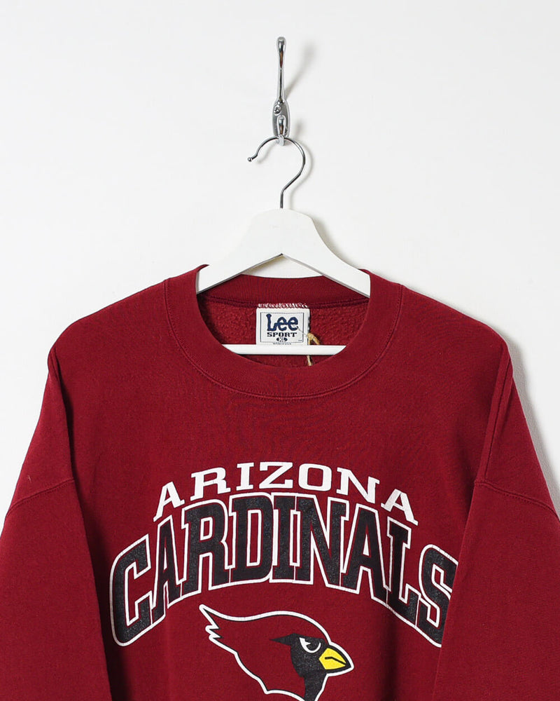 Vintage 90s Cotton Mix Maroon Lee Arizona Cardinals National Football  League Sweatshirt - Large– Domno Vintage