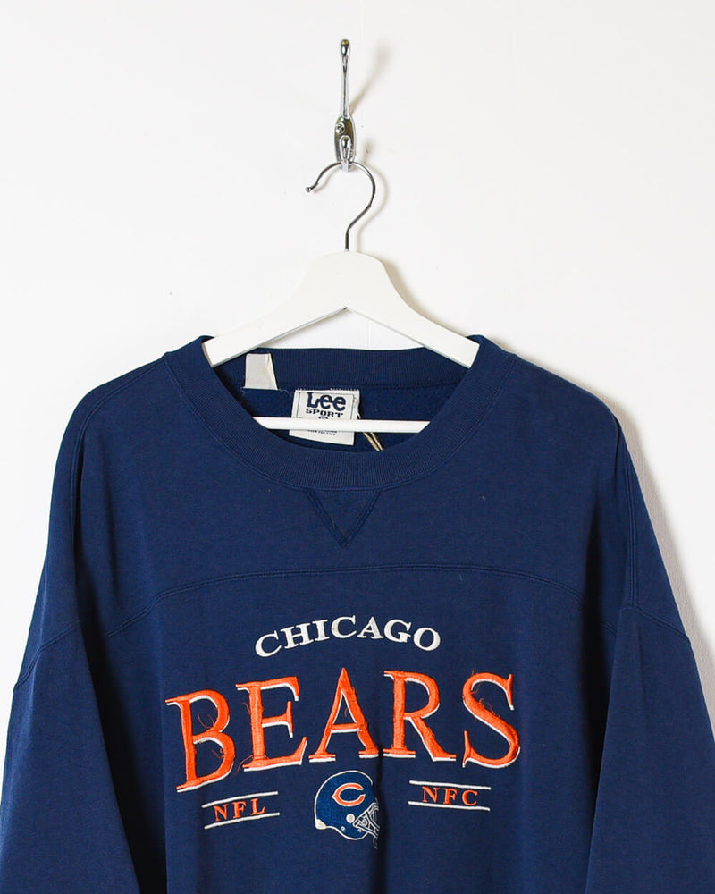 Chicago Bears Da Bears Vintage NFL Crewneck Sweatshirt/Navy / S