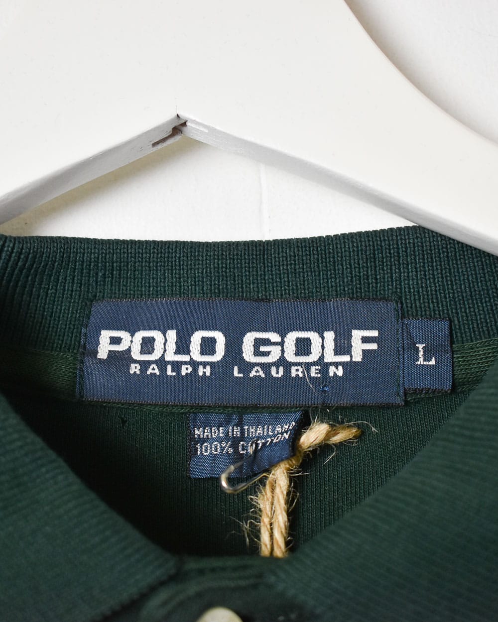 Green Polo Golf Ralph Lauren Long Sleeved Polo Shirt - X-Large