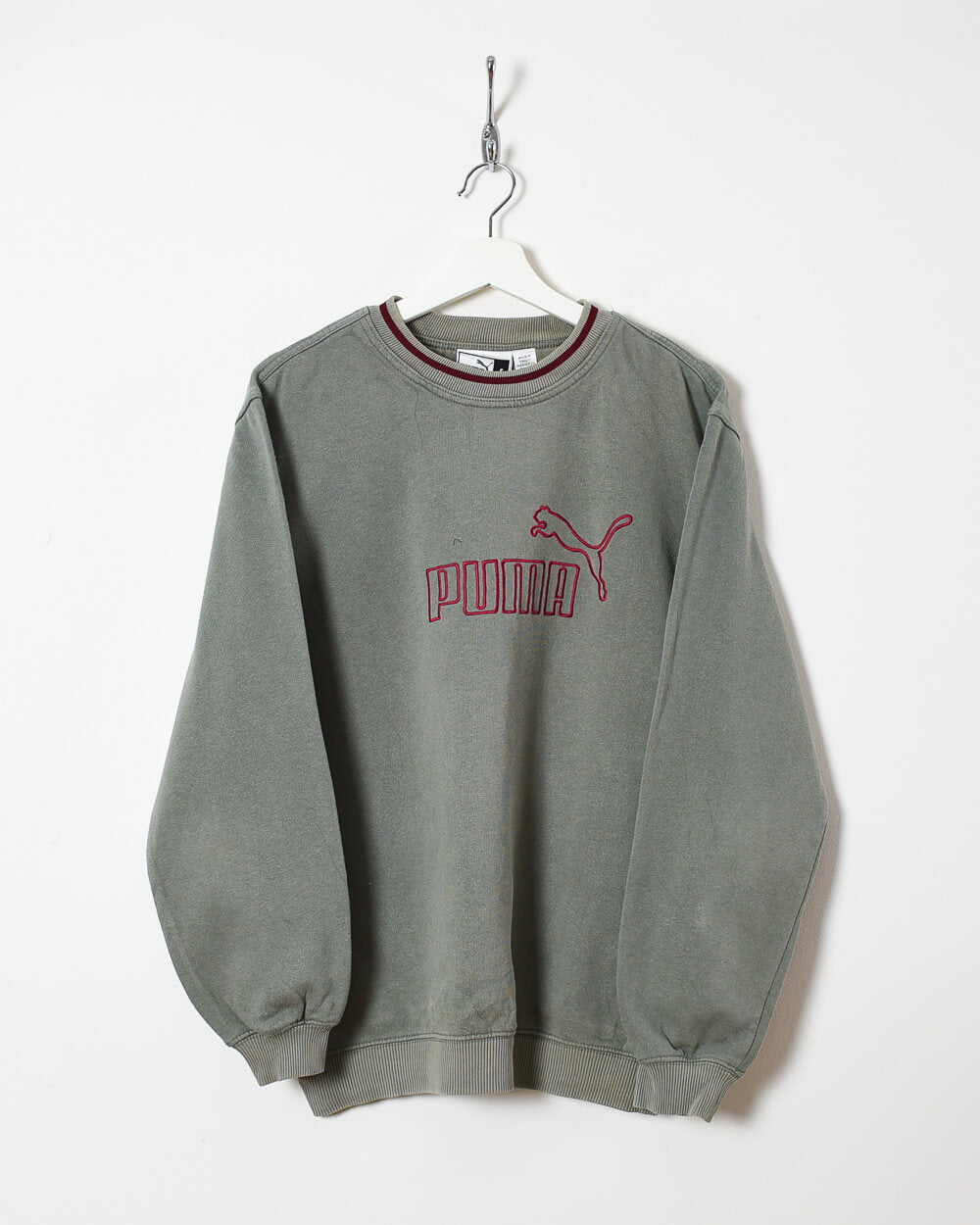 Grey Puma Sweatshirt - Medium
