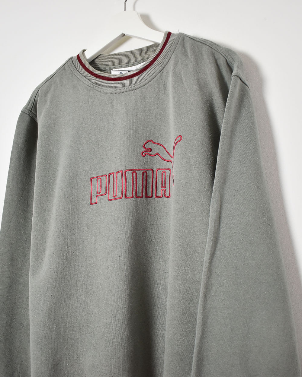 Grey Puma Sweatshirt - Medium