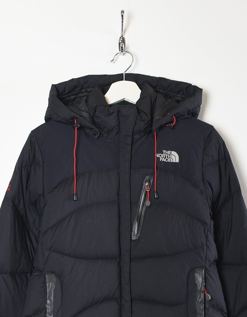 Black The North Face Hooded Summit Series HyVent Puffer Jacket - Large Women's