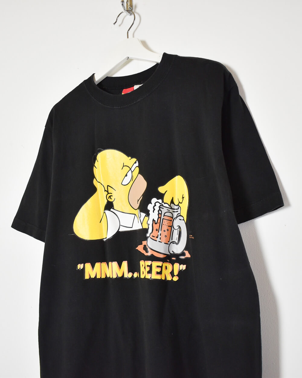 Black The Simpsons Mmm Beer T-Shirt - Large