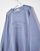 Blue Tommy Hilfiger Denim 85 Sweatshirt - Large